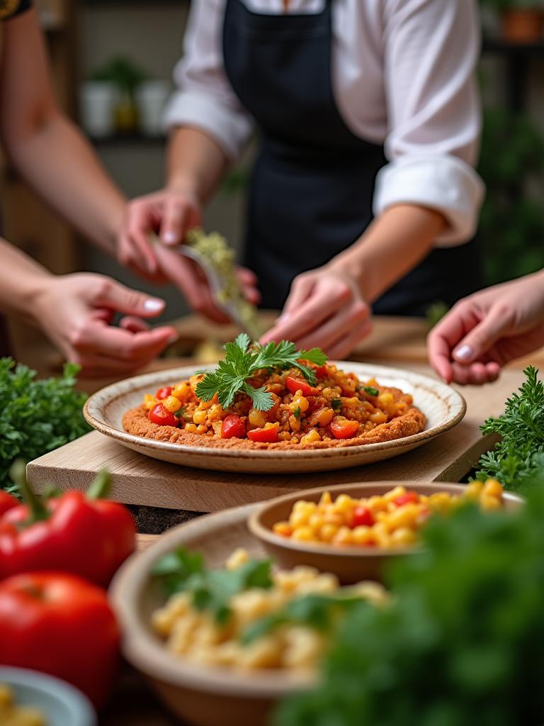 Clase de cocina andaluza